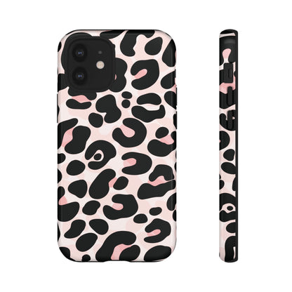 Cute Blush Leopard Print Phone Case