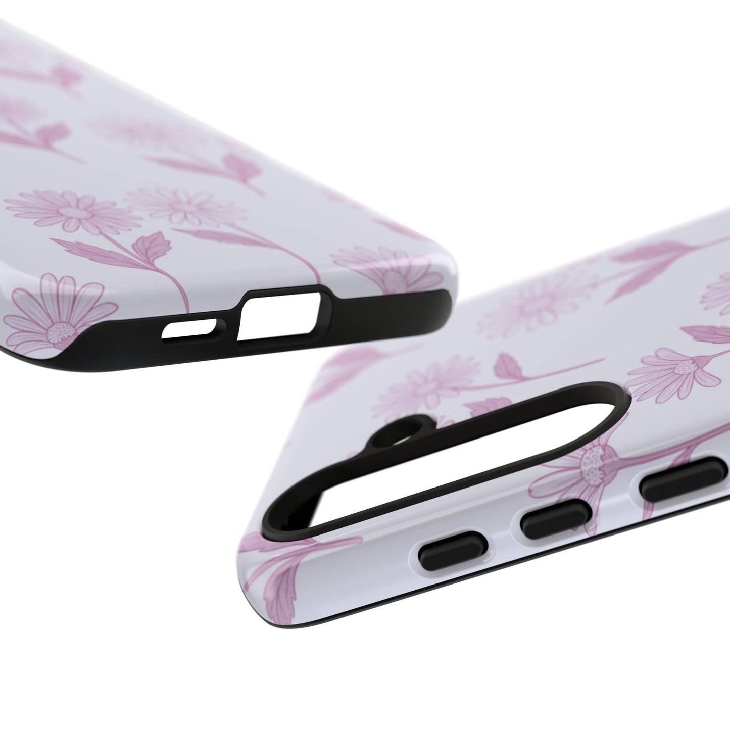 Pretty Lilac Daisy Pattern Phone Case