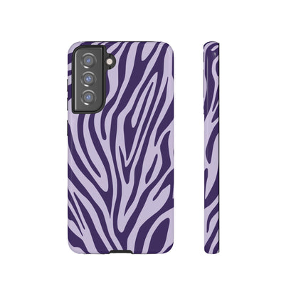 Boutique Lavender Tiger Print Phone Case