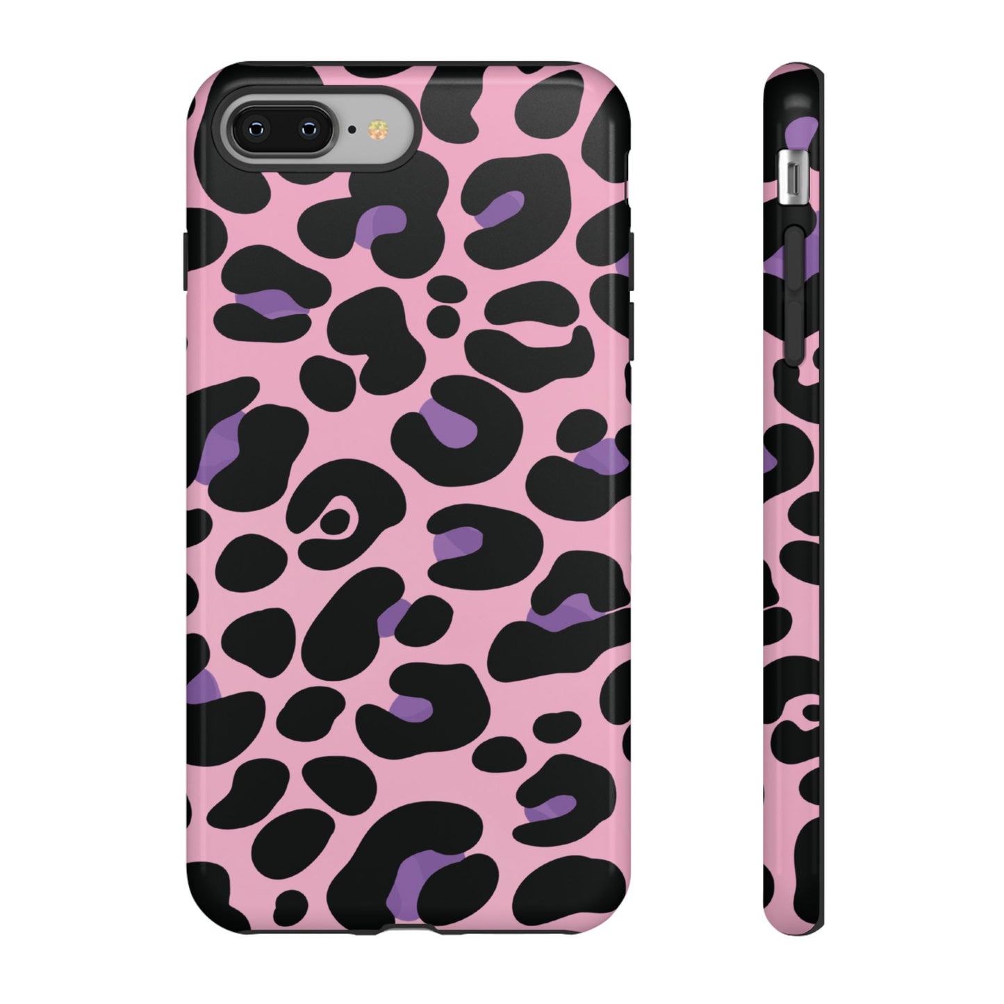 Pretty Pink & Lavender Leopard Print