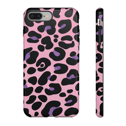 Pretty Pink & Lavender Leopard Print