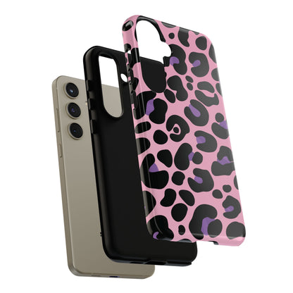 Pretty Pink & Lavender Leopard Print