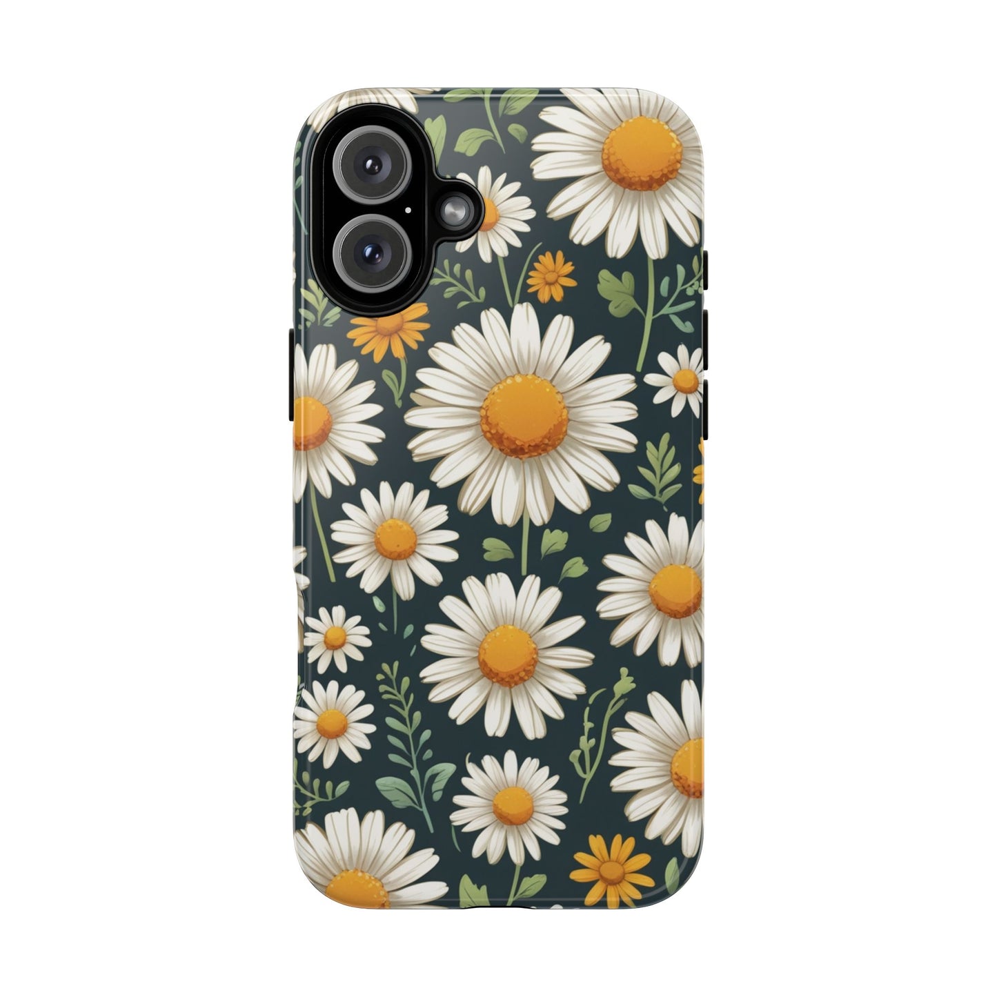 iPhone 16 Plus / Glossy Phone Case - Daisies Floral Pattern 3 Phone Case