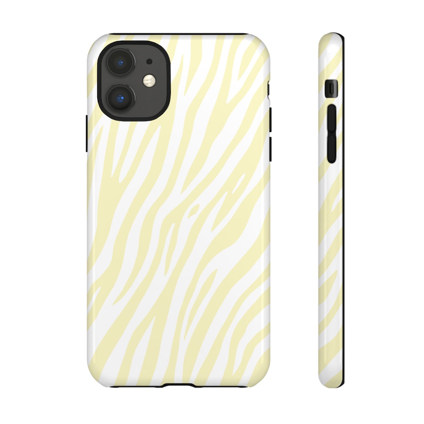 Buttercream Tiger Print Phone Case