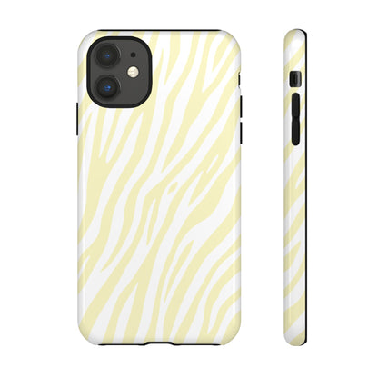 Buttercream Tiger Print Phone Case