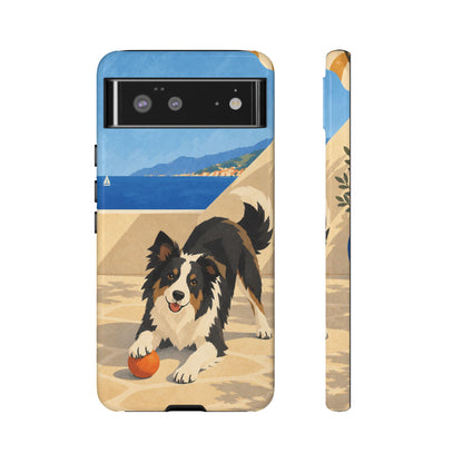 Border Collie One More Throw Phone Case - Multicolor Phone Case - Google Pixel 6 / Glossy
