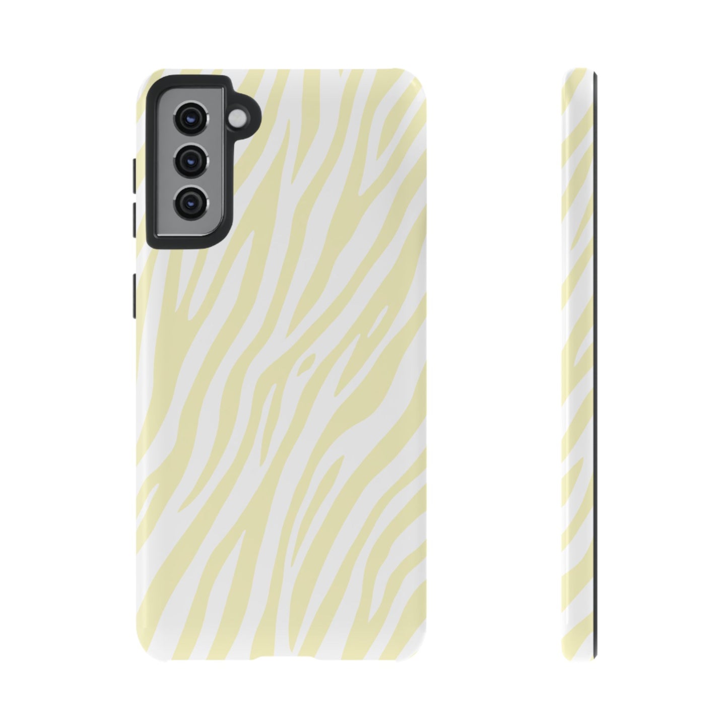 Buttercream Tiger Print Phone Case