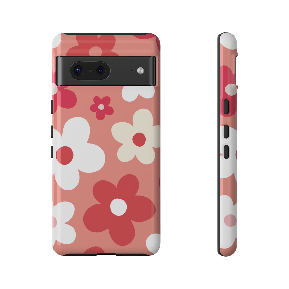 Cute Pink Daisy Pattern #1 Phone Case - Pink Phone Case - Google Pixel 7 / Glossy