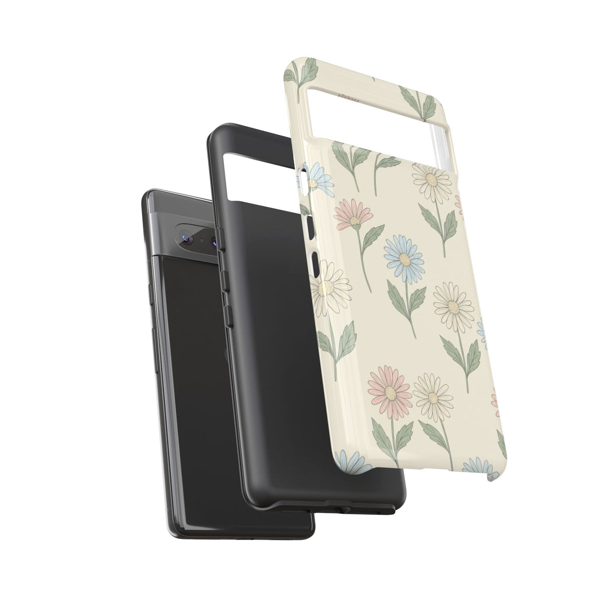 Pretty Pastel Daisy Pattern Phone Case