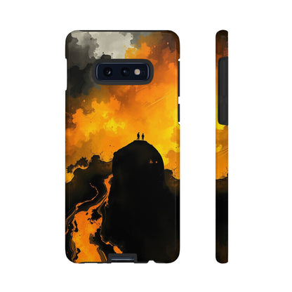 Samsung Galaxy S10E / Glossy Phone Case - Gothic Watercolour Scene Phone Case