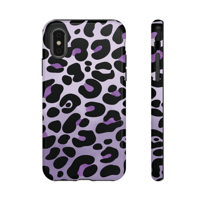 Pretty Lavender Leopard Print Phone Case