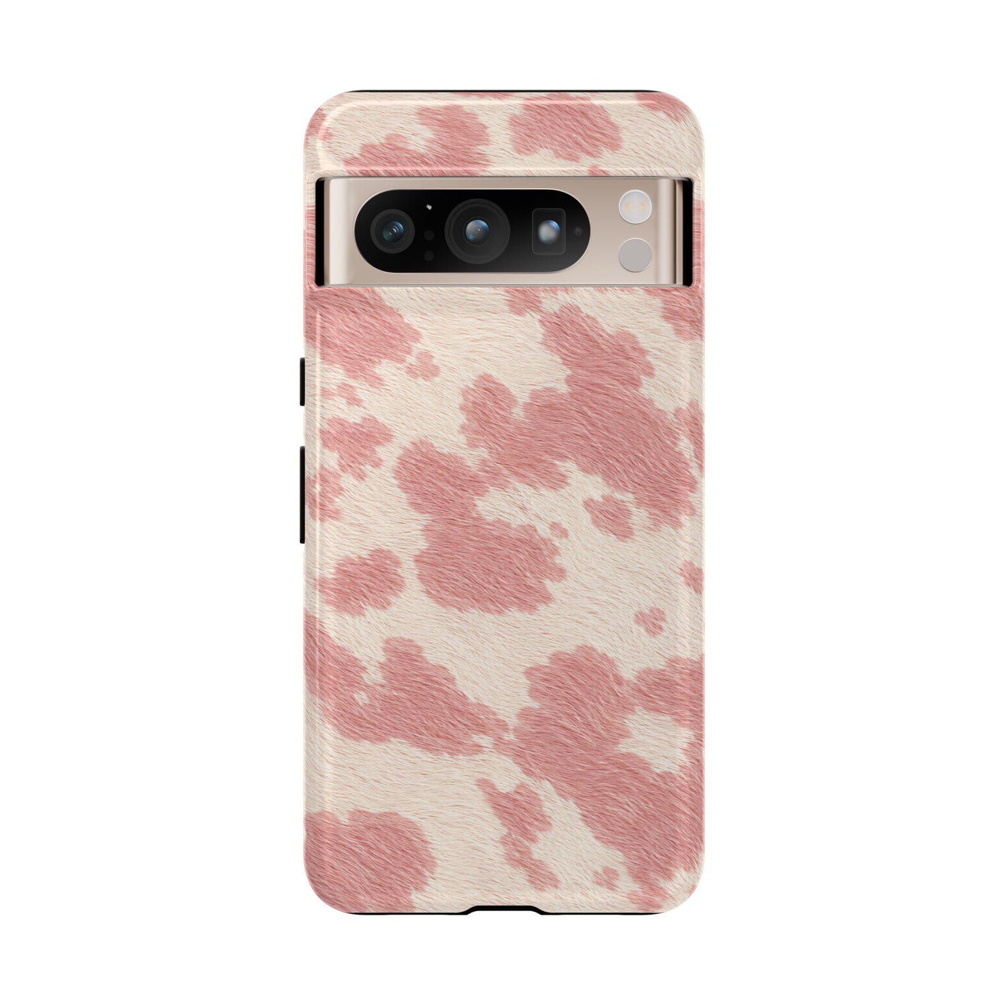 Pretty Blush Cow Print Phone Case