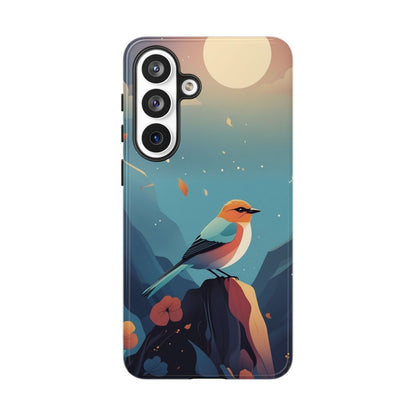 Stylised Bird Design Phone Case - Multicolor Phone Case - Samsung Galaxy S26 Plus / Glossy