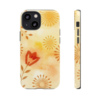 Boho Chic Watercolour Pattern Phone Case - Multicolor Phone Case - iPhone 13 Mini / Glossy
