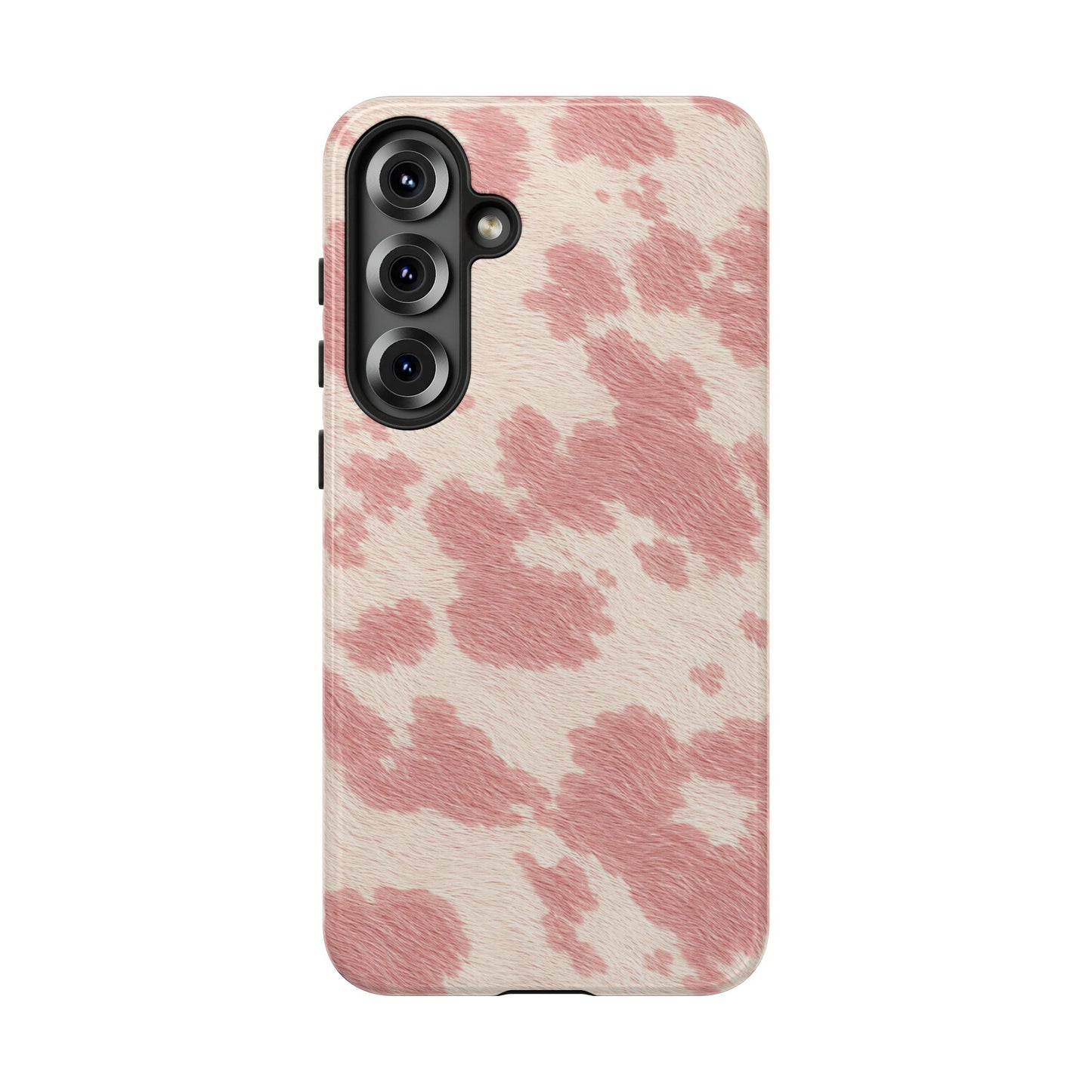 Pretty Blush Cow Print Phone Case