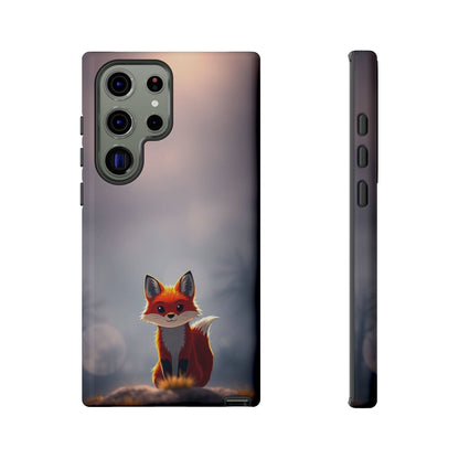 Cute Gothic Fox Design Phone Case
