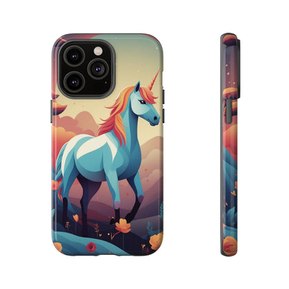Stylised Unicorn Design Phone Case - Multicolor Phone Case - iPhone 14 Pro Max / Glossy