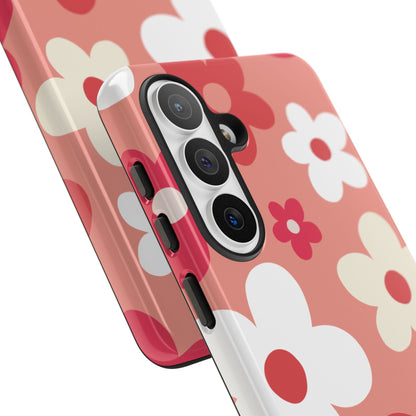 Cute Pink Daisy Pattern #1 Phone Case - Pink Phone Case