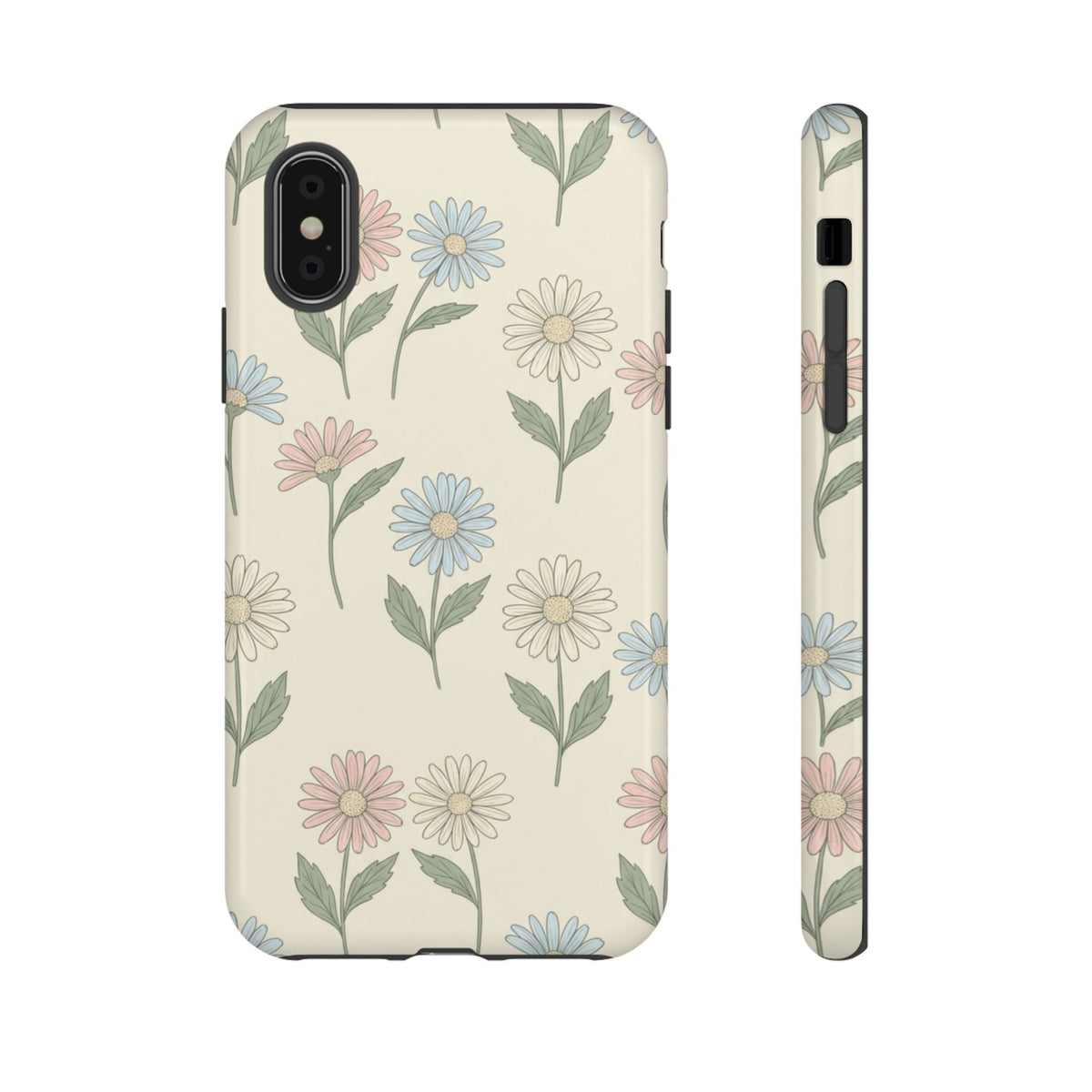 Pretty Pastel Daisy Pattern Phone Case