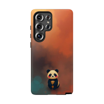 Samsung Galaxy S25 Ultra / Glossy Phone Case - Cute Colourful Panda Design Phone Case