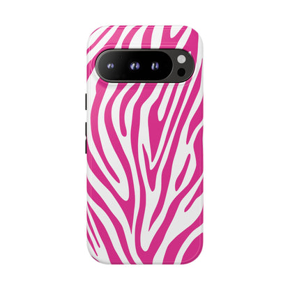 Graphic Hot Pink Tiger Print Phone Case