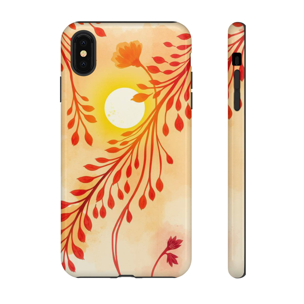 Boho Chic Watercolour Sunset Design Phone Case - Multicolor Phone Case - iPhone XS MAX / Glossy