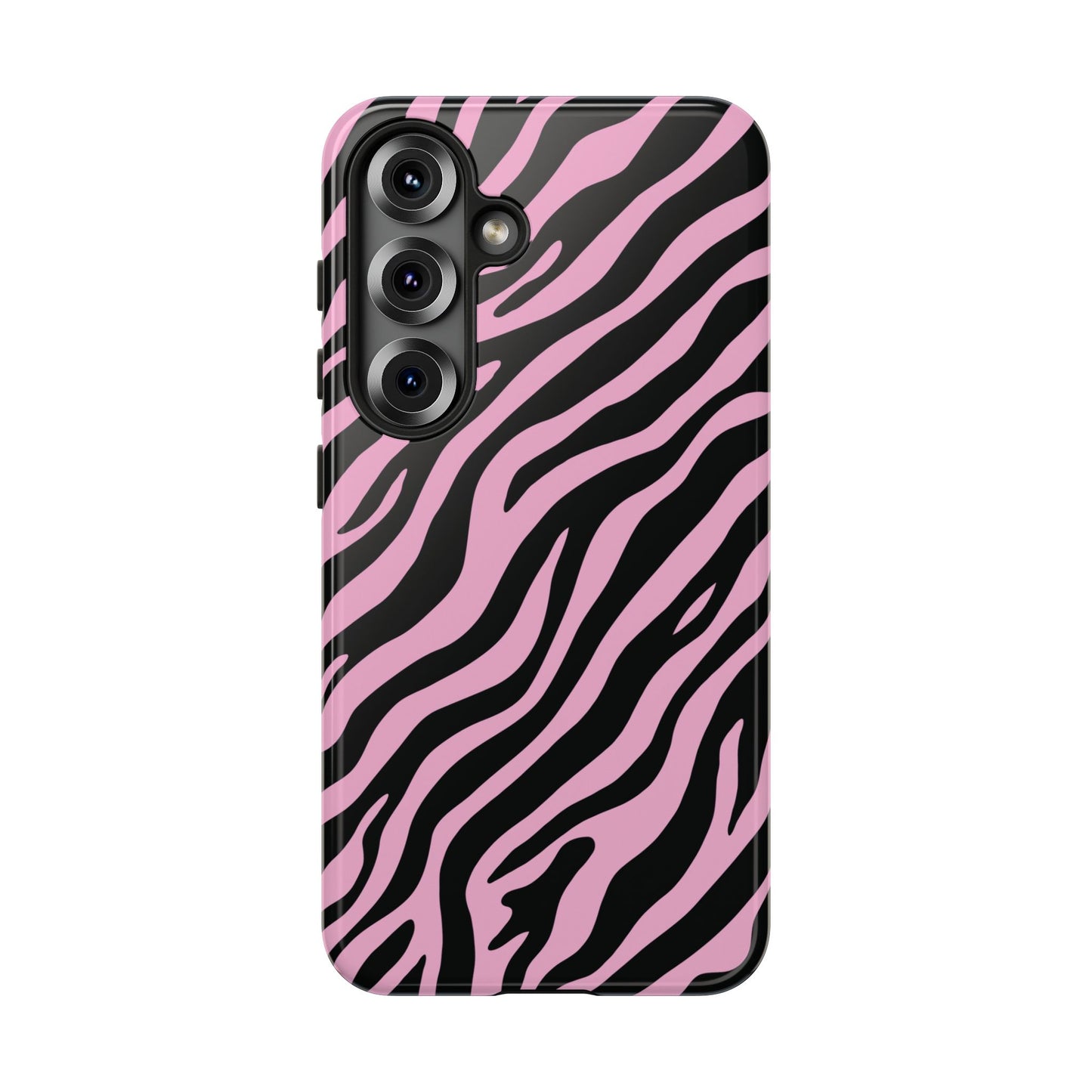 Stylish Blush Zebra Print Phone Case