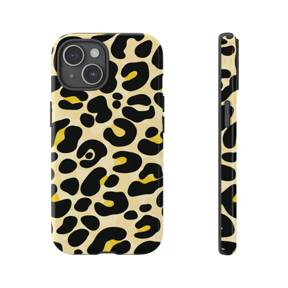 Classic Golden Leopard Print Phone Case