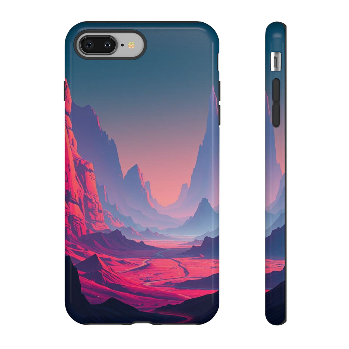 Alien Vista Design Phone Case - Multicolor Phone Case - iPhone 8 Plus / Glossy