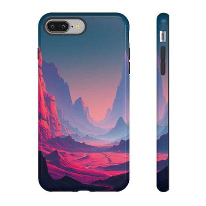 Alien Vista Design Phone Case - Multicolor Phone Case - iPhone 8 Plus / Glossy