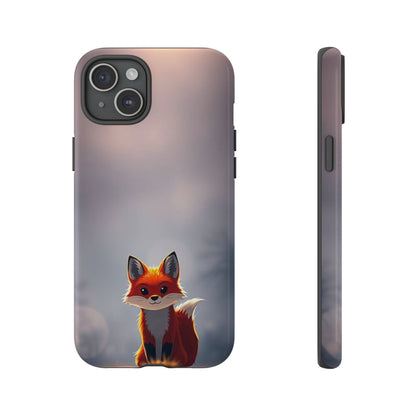 Cute Gothic Fox Design Phone Case - Multicolor Phone Case - iPhone 15 Plus / Glossy
