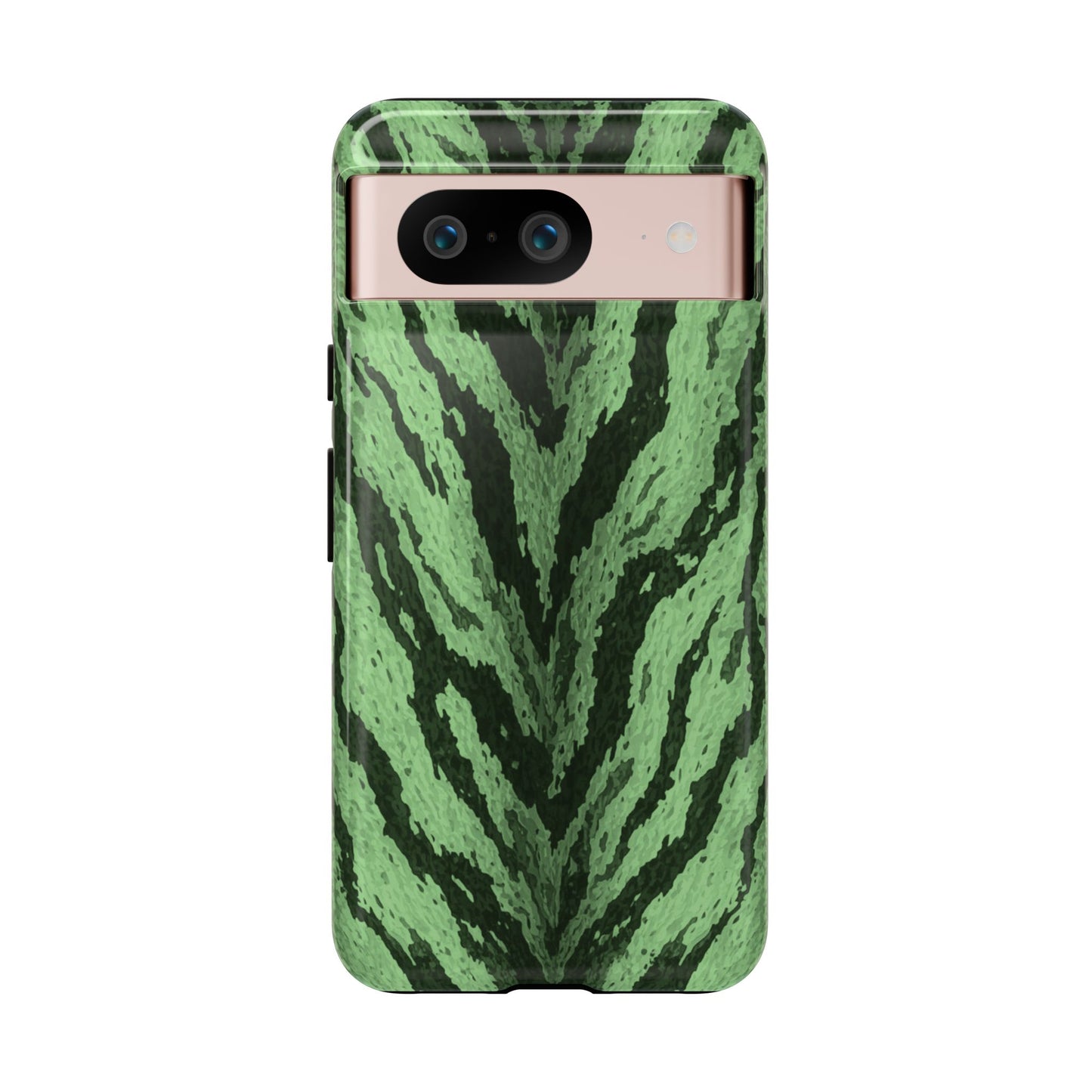 Sage Tiger Print Phone Case