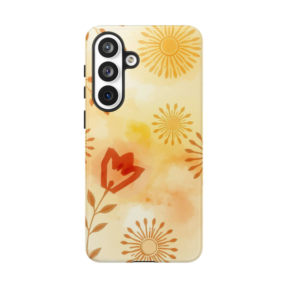 Boho Chic Watercolour Pattern Phone Case - Multicolor Phone Case - Samsung Galaxy S26 Plus / Glossy