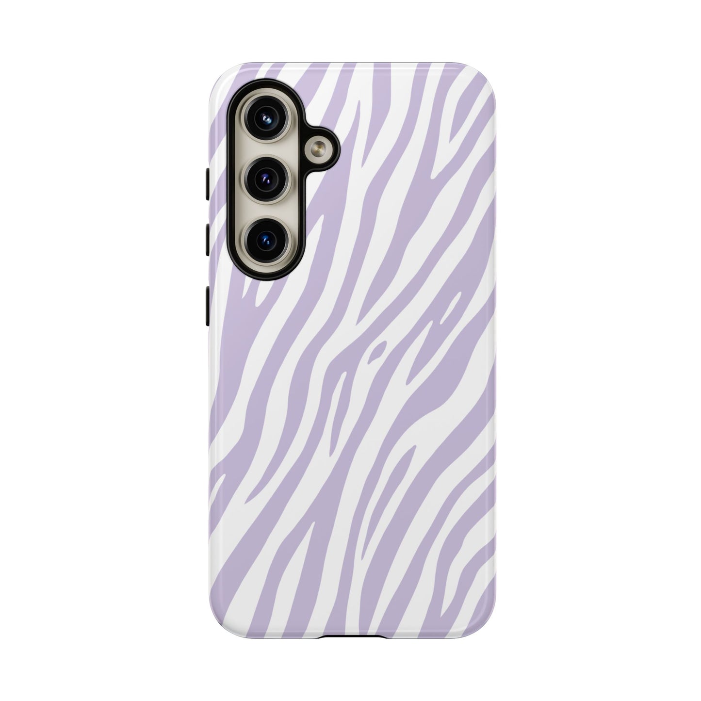 Lavender Tiger Print Phone Case