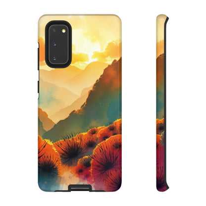 Ideallic Watercolour Sunset Design Phone Case - Multicolor Phone Case - Samsung Galaxy S20 / Glossy