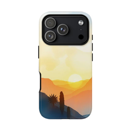 Watercolour Sunset Design Phone Case - Multicolor Phone Case - iPhone 17 Pro / Glossy