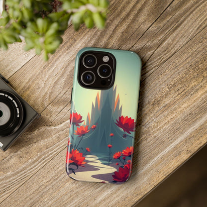 Gothic Alien Garden Design Phone Case