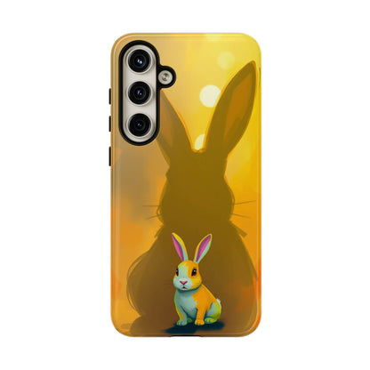 Samsung Galaxy S24 Plus / Glossy Phone Case - Shadow Rabbit Design Phone Case