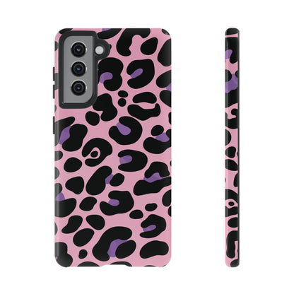 Pretty Pink & Lavender Leopard Print
