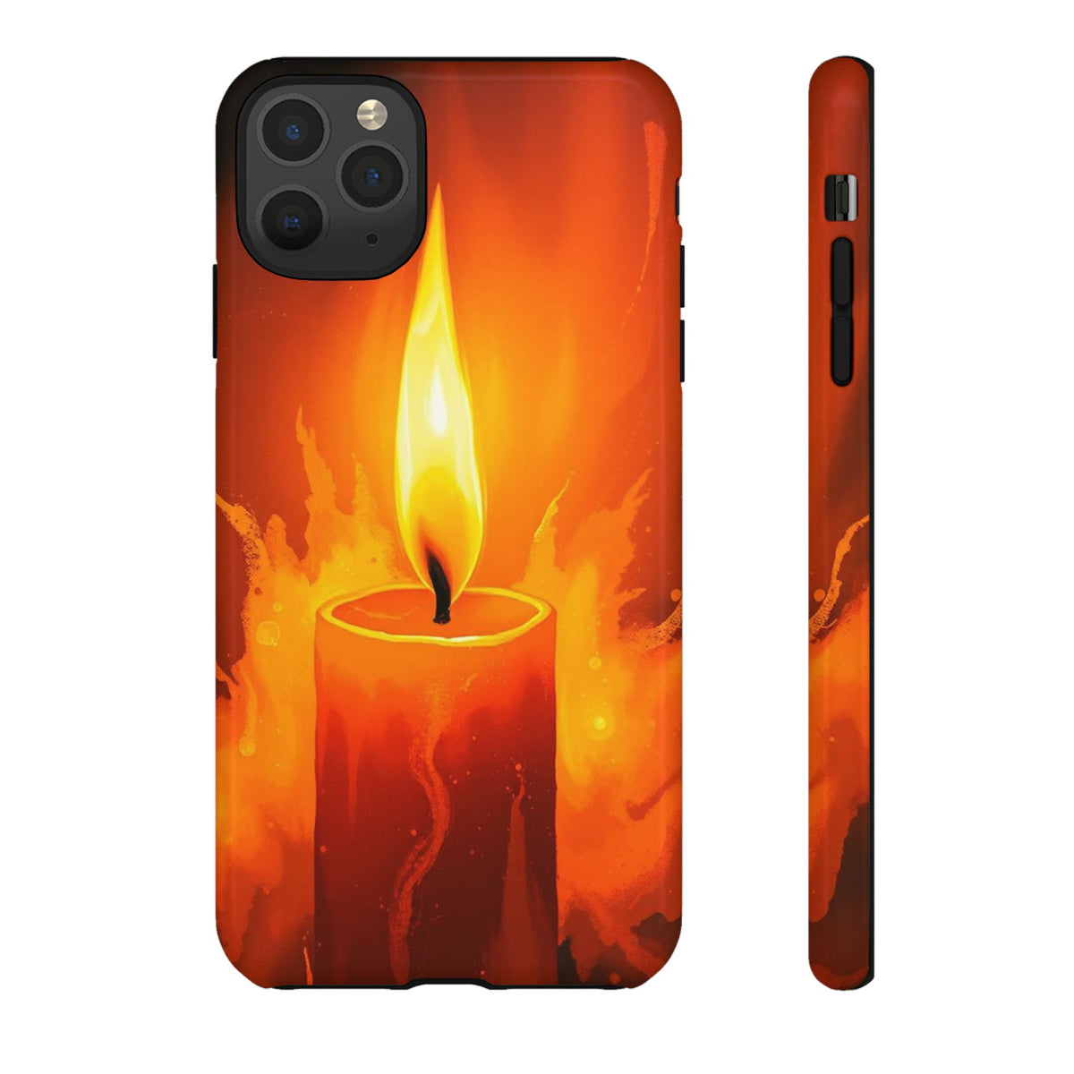 Red Candle Phone Case - Multicolor Phone Case - iPhone 11 Pro Max / Glossy