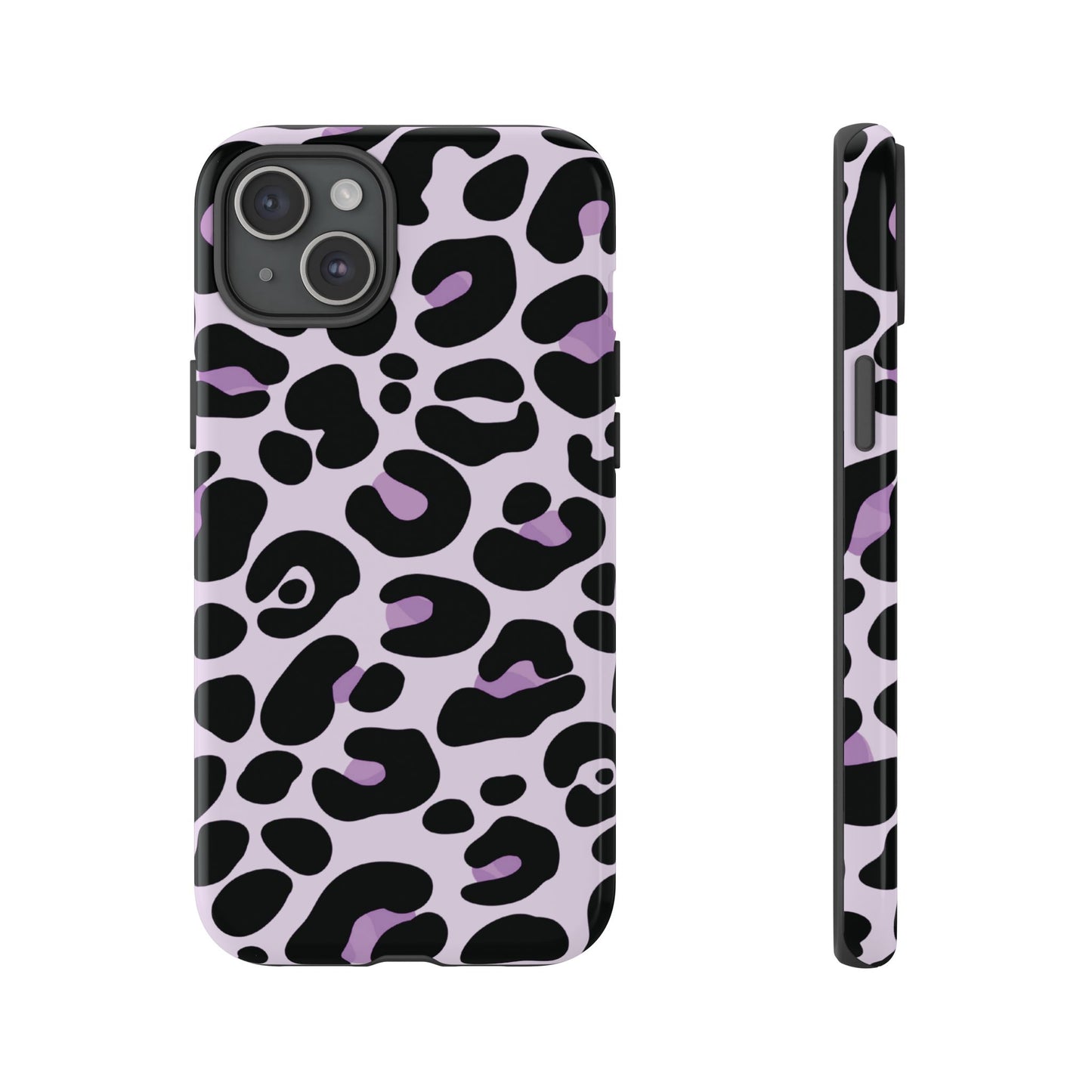 Pretty Lavender Leopard Print Phone Case