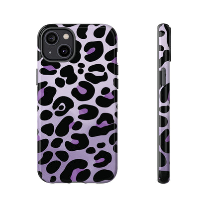 Pretty Lavender Leopard Print Phone Case