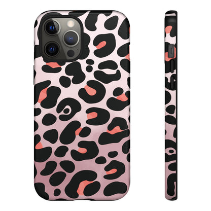 Cute Blush Leopard Print Phone Case