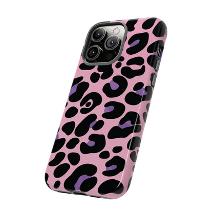Pretty Pink & Lavender Leopard Print