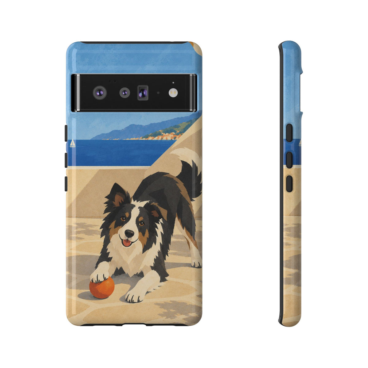 Border Collie One More Throw Phone Case - Multicolor Phone Case - Google Pixel 6 Pro / Glossy
