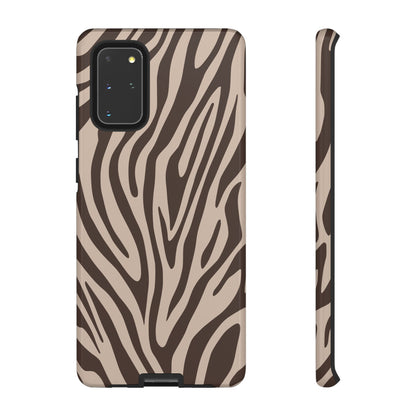 Boutique Mocha Tiger Print Phone Case