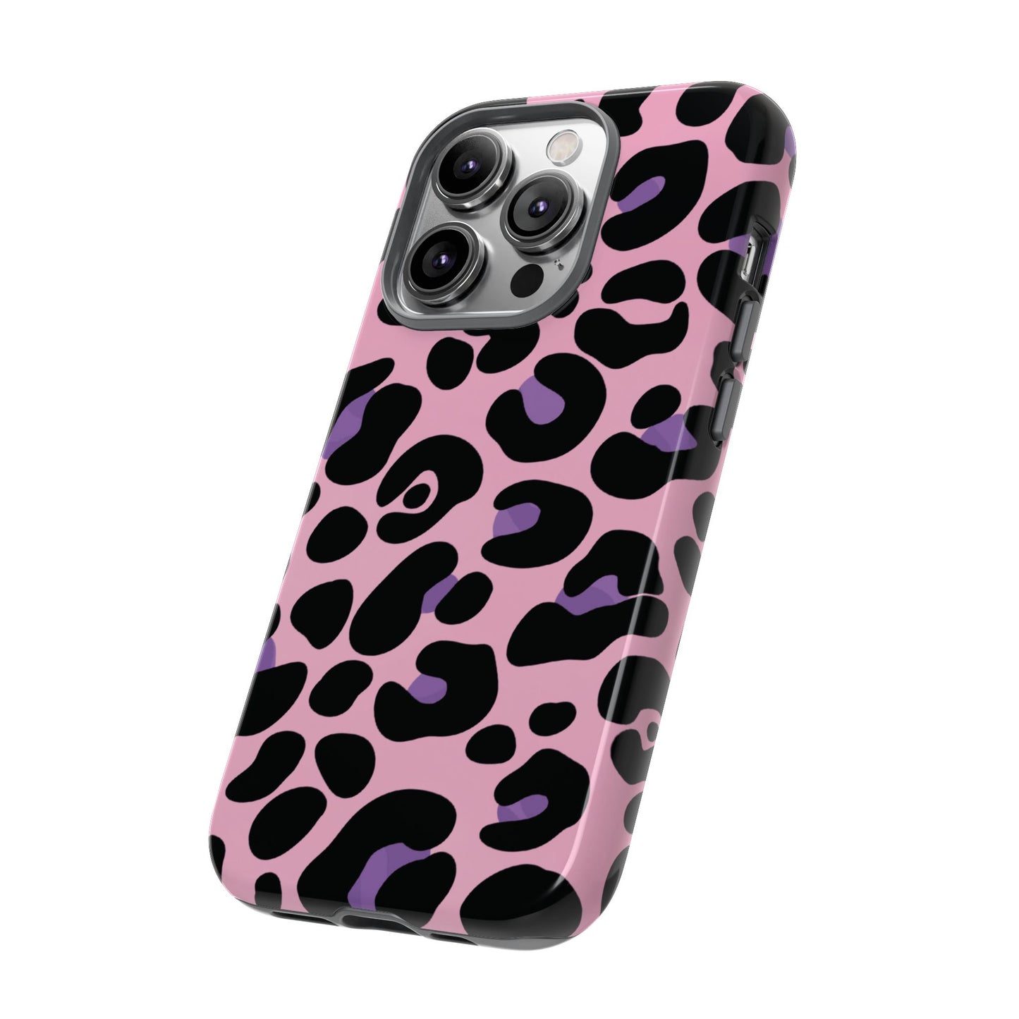 Pretty Pink & Lavender Leopard Print