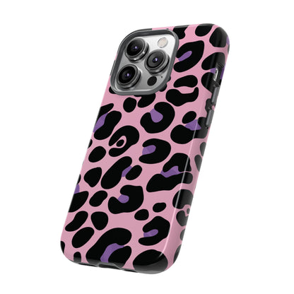 Pretty Pink & Lavender Leopard Print