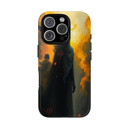 Acrylic Gothic Myterious Figures Phone Case
