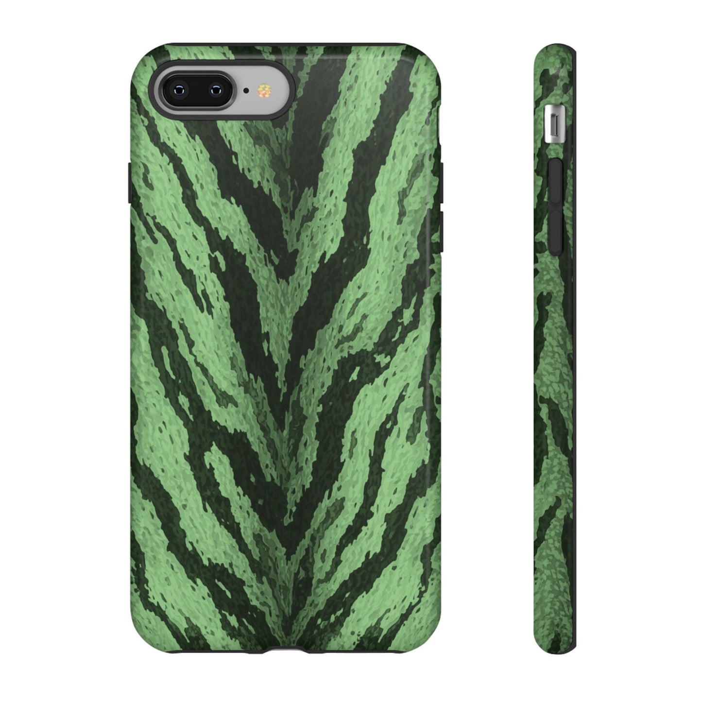 Sage Tiger Print Phone Case